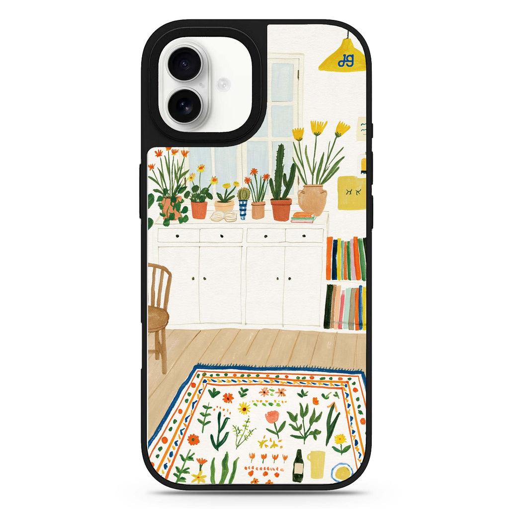 The Sunlit Plant Room iPhone 17 Mirror Case - View 1