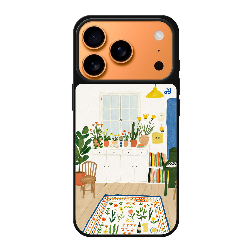 The Sunlit Plant Room iPhone 17 Pro Max Mirror Case - design view 1