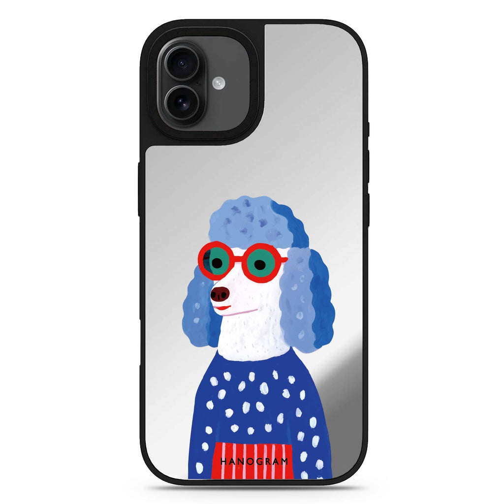 Groove Doggo black cat lucky black cat black cat iPhone 17 mirror case