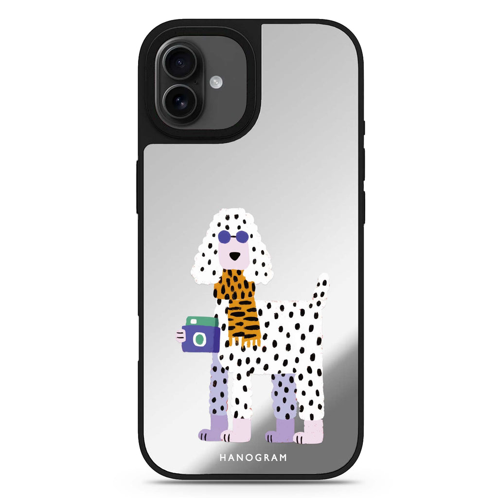 Shutter Pup black cat lucky black cat black cat iPhone 17 mirror case