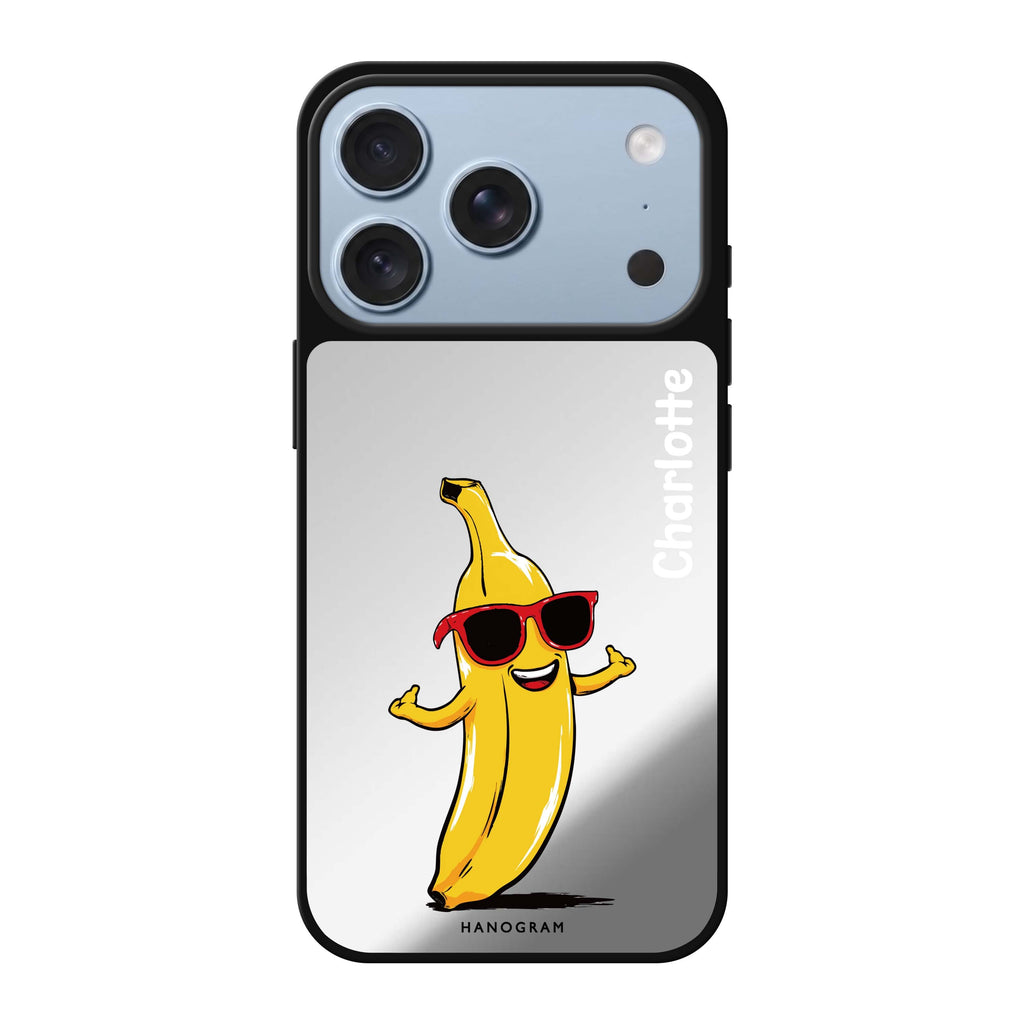 Chill Peel personalized name iPhone 18 Pro Max mirror case