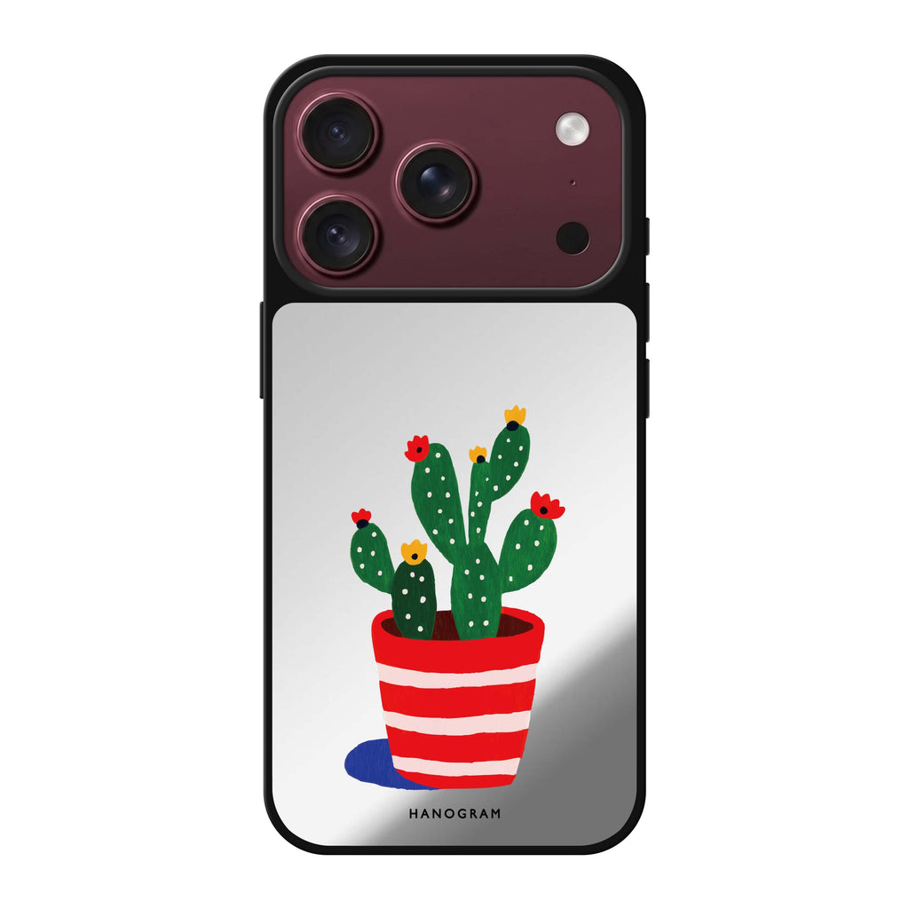 Spiky Friend iPhone 18 Pro Max mirror case