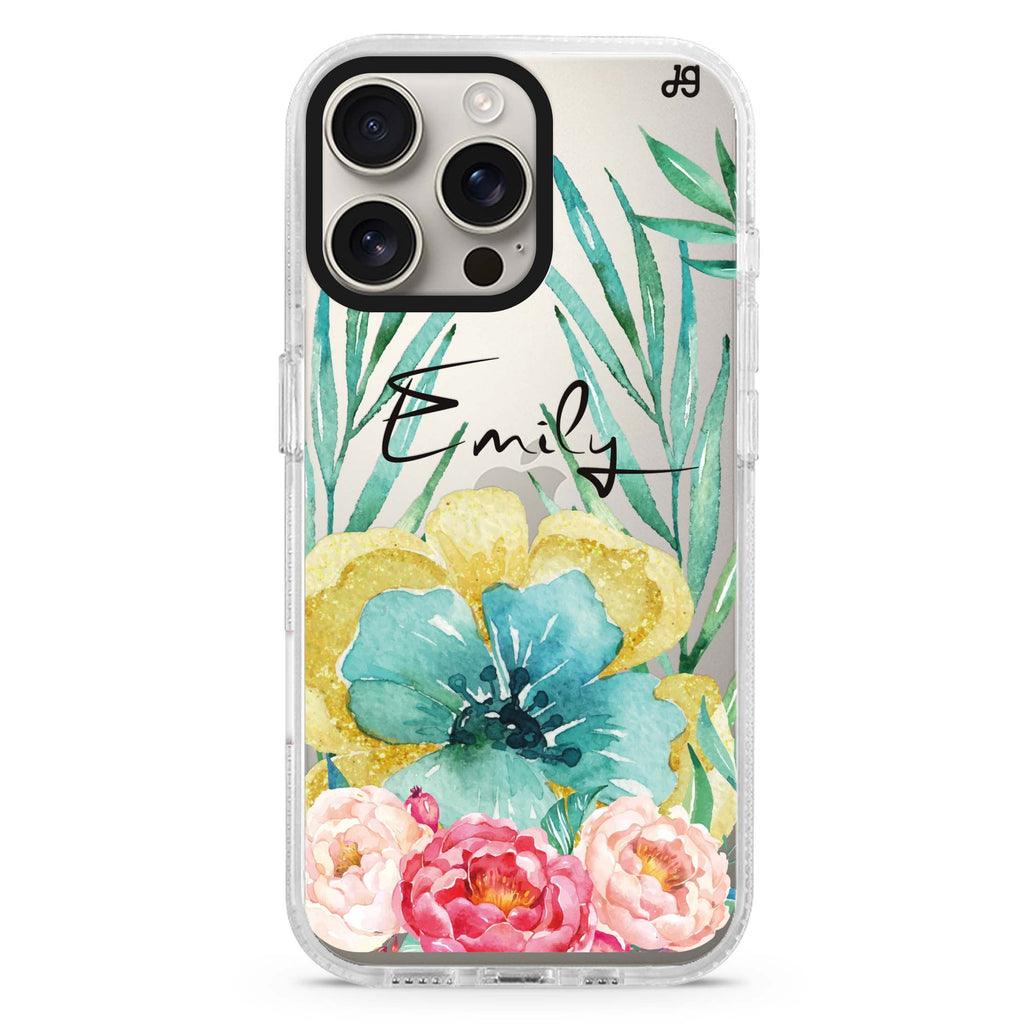 The Great Golden Flower iPhone 16 Pro & 16 Pro Max Case - Personalized and Stylish Protection