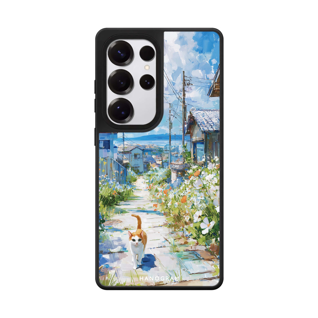 Flowers by the Path Mirror Case