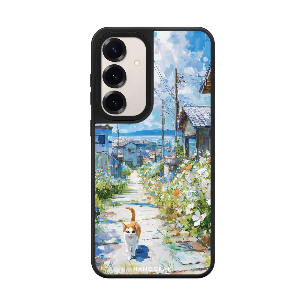 Flowers by the Path Mirror Case