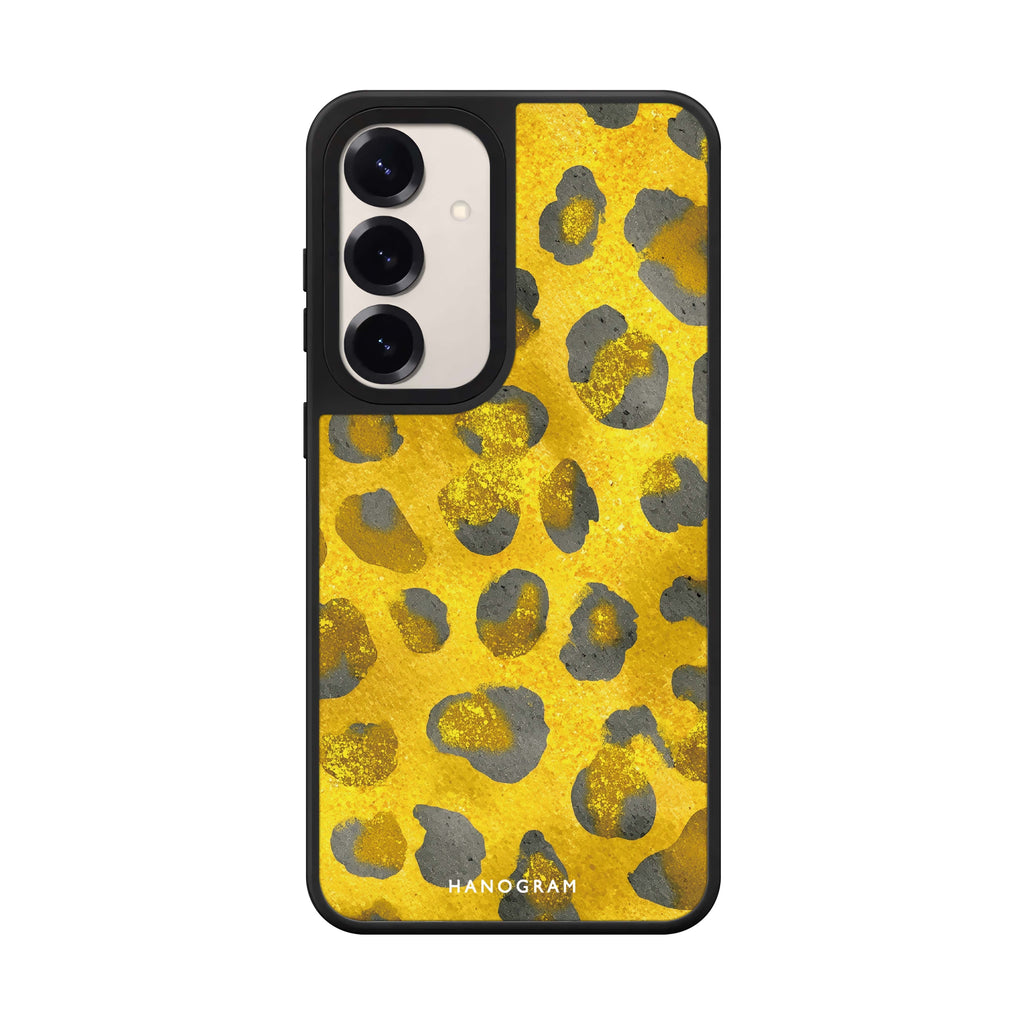Golden Luxe Leopard Mirror Case