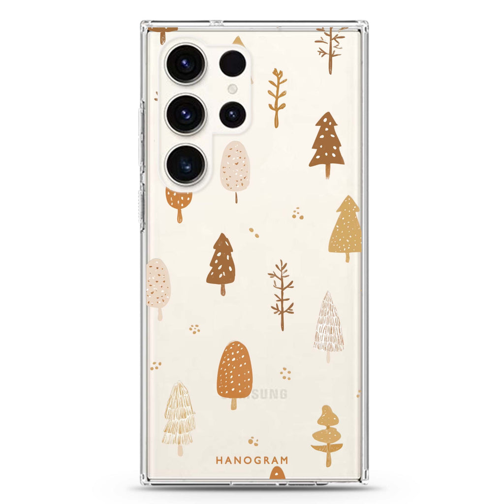 Holiday Doodles Samsung Galaxy Ultra Clear Case