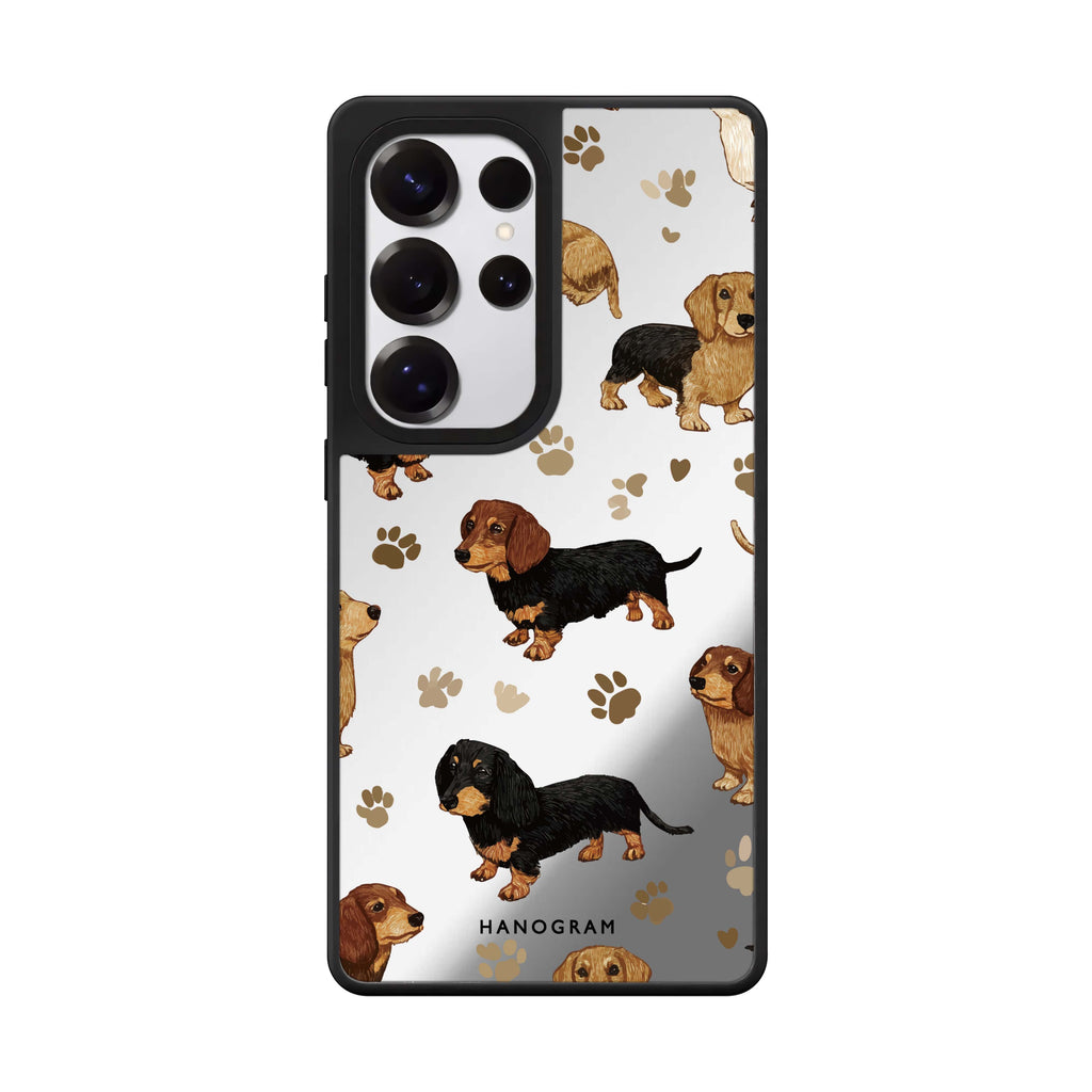 Pawprints of Love Mirror Case