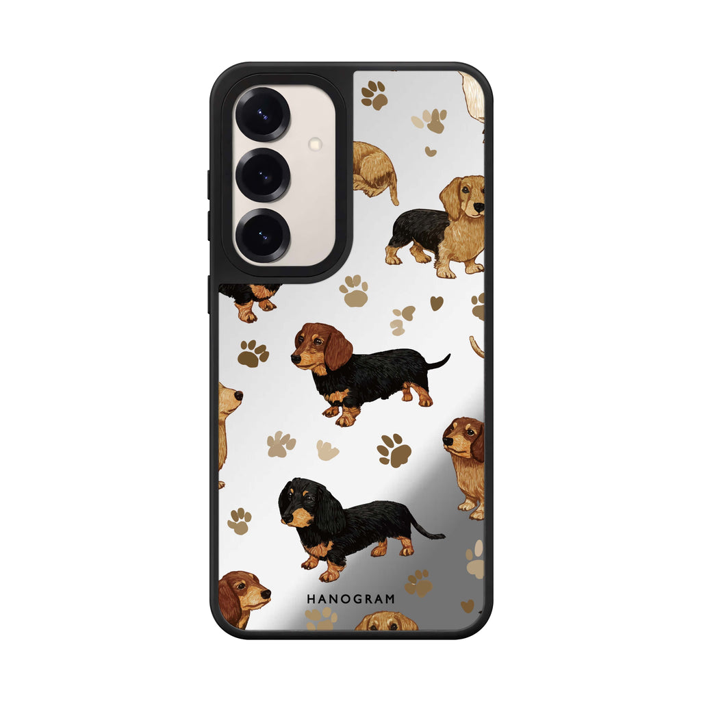 Pawprints of Love Mirror Case