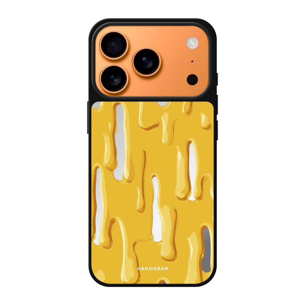 Peanut Butter Drizzle food iPhone 17 Pro Max mirror case