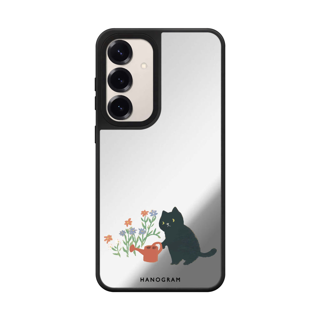 Purrfect Gardener Mirror Case