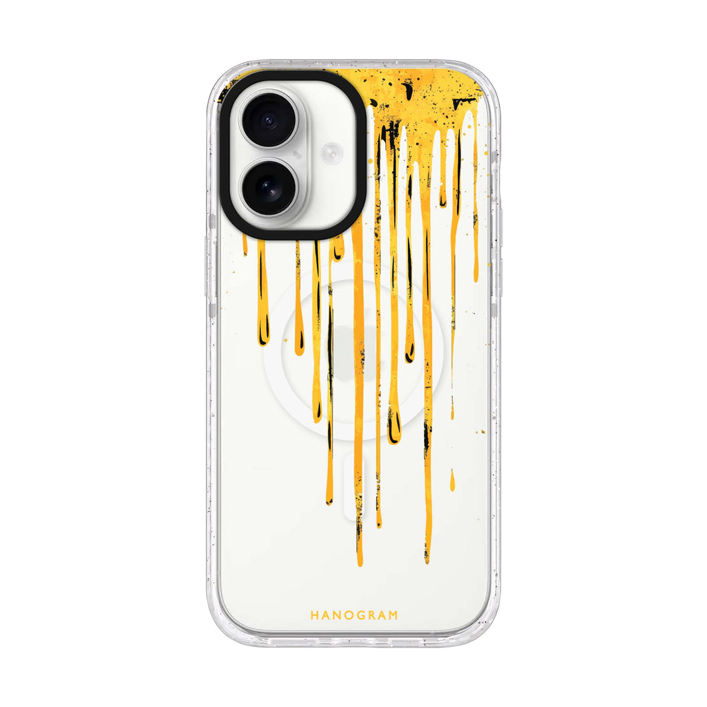 Opulent Flow iPhone 17 ultra clear MagSafe case, front product view