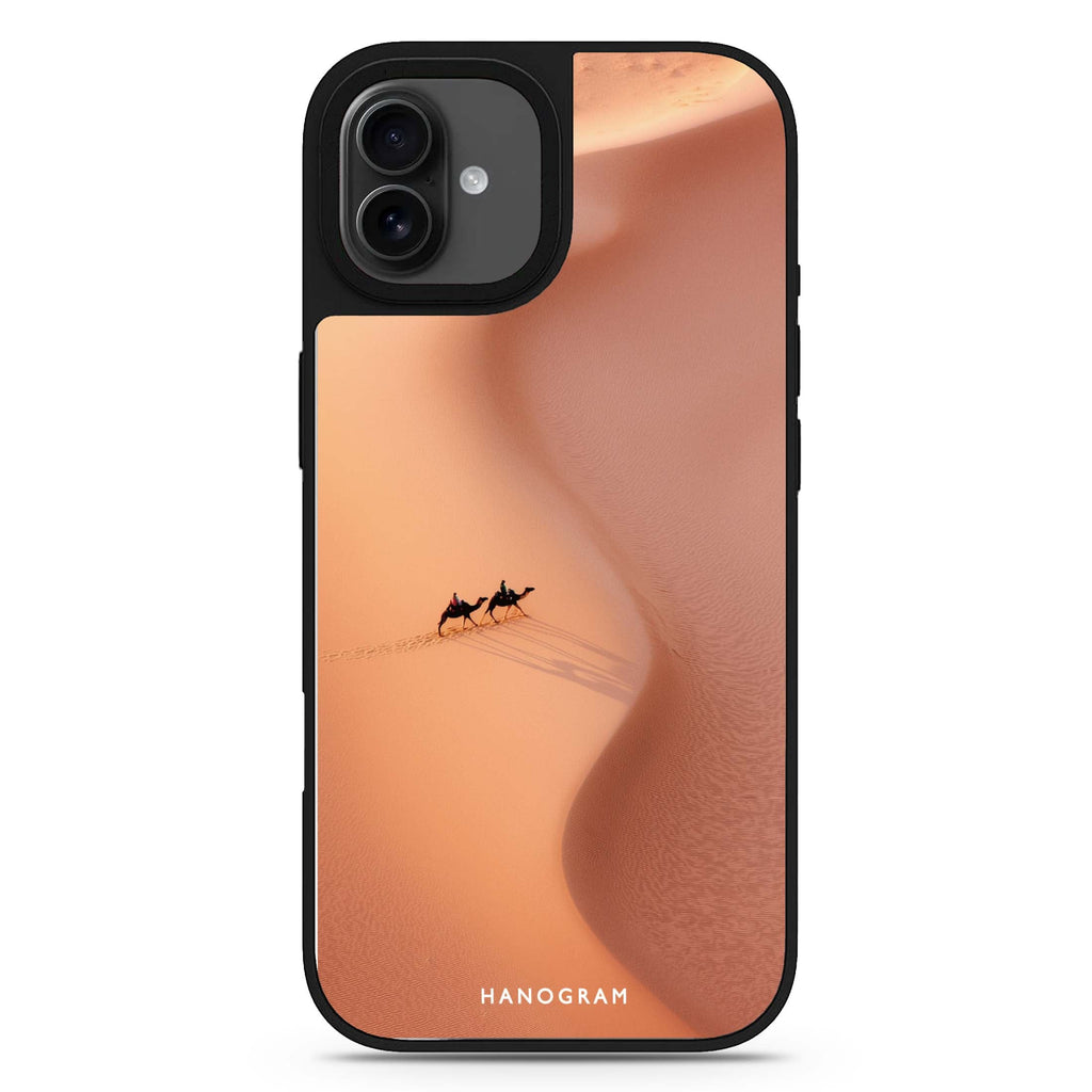 Journey Across Sand iPhone 17 mirror case