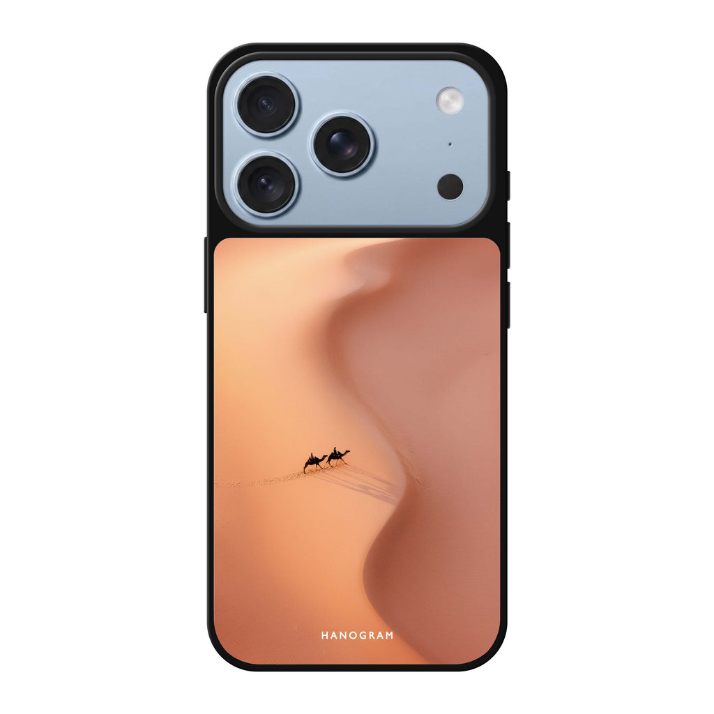 Journey Across Sand brown nature iPhone 18 Pro Max mirror case