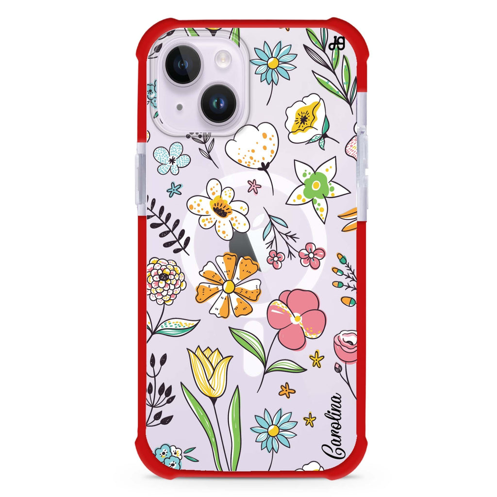 Spring Moment iPhone 15 Plus MagSafe Compatible Ultra Shockproof Case