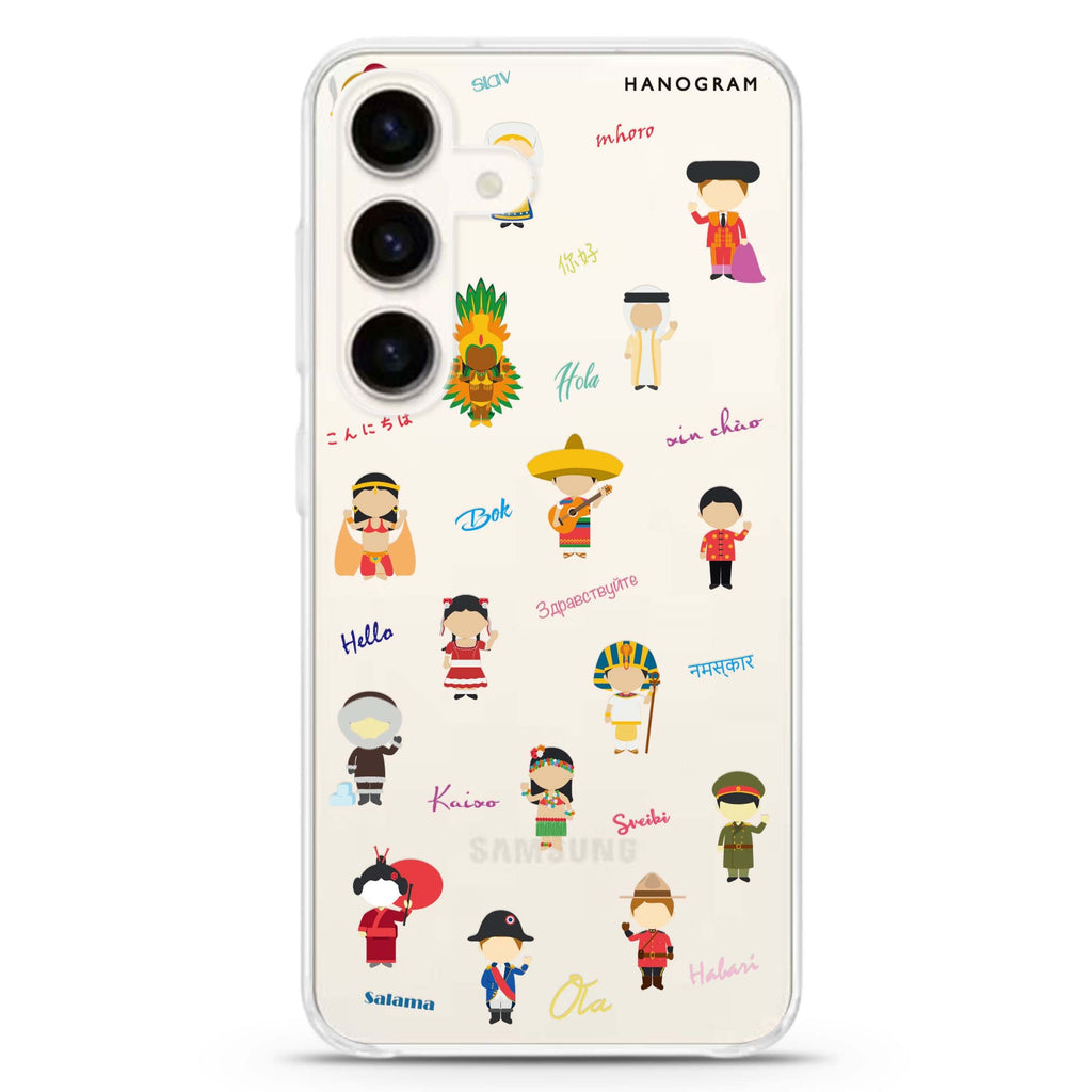 Culture People Samsung Galaxy Ultra Clear Case