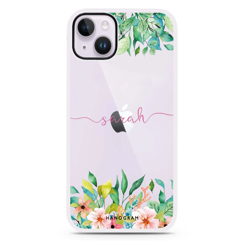 Floral Imagination iPhone 15 Plus Impact Guard Bumper Case