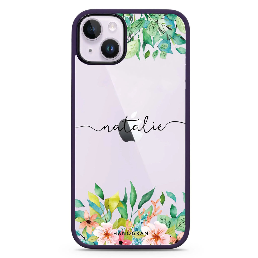 Floral Imagination iPhone 15 Impact Guard Bumper Case