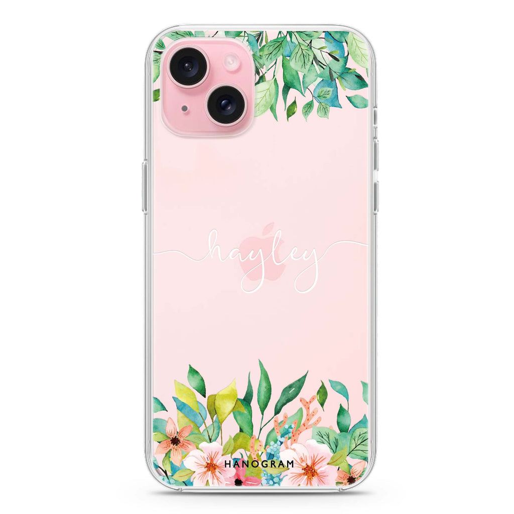 Floral Imagination iPhone 15 plus Ultra Clear Case