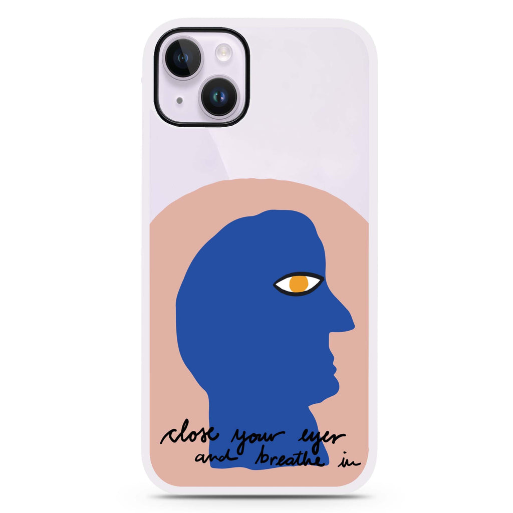 Breathe in iPhone 15 Impact Guard Bumper Case