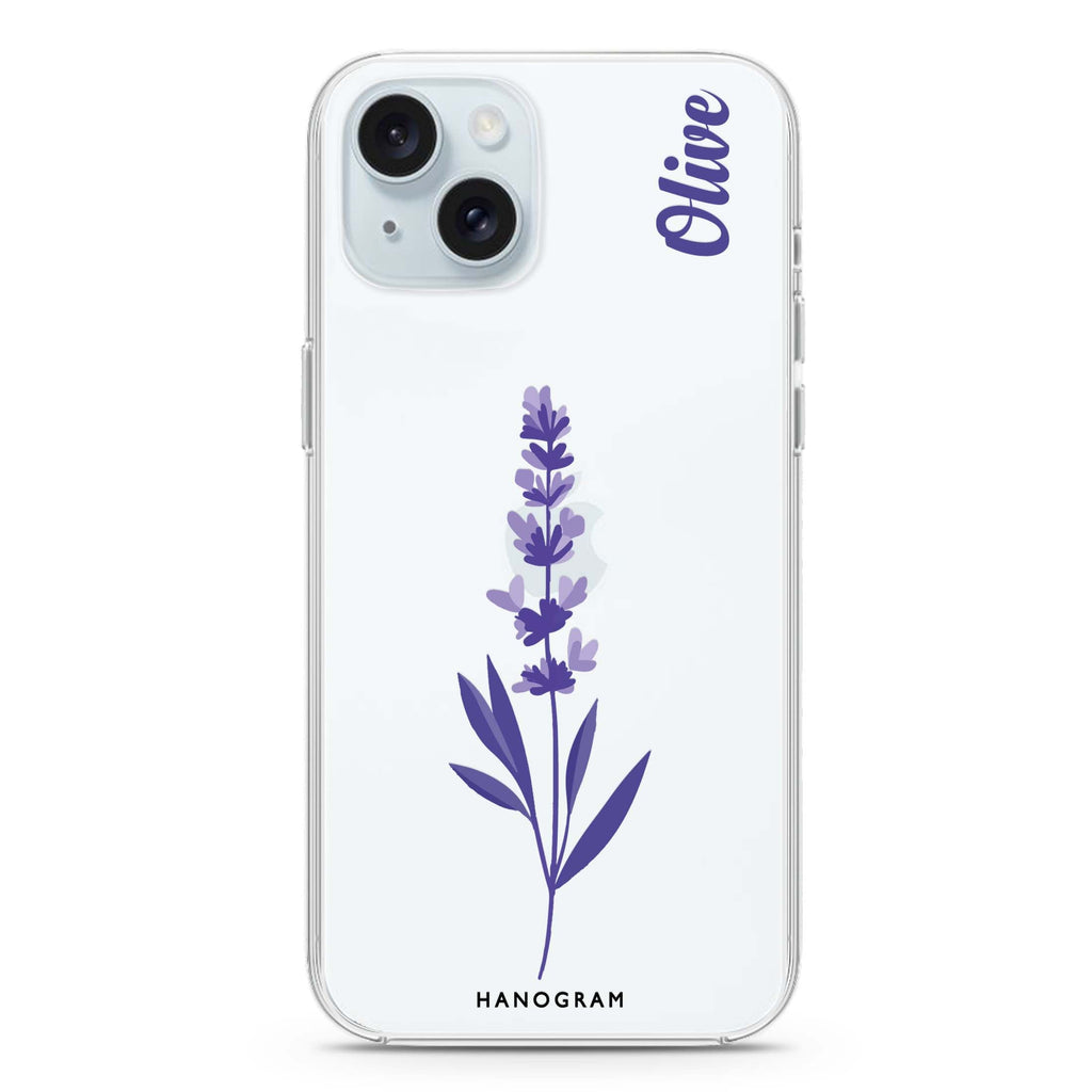 Lavender Form iPhone Ultra Clear Case