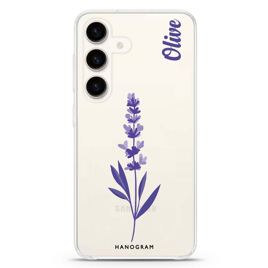 Lavender Form Samsung Galaxy Ultra Clear Case