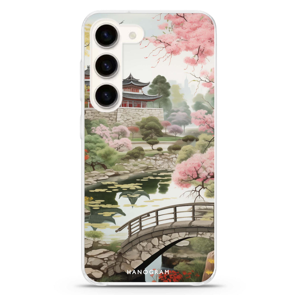 Pagoda Serenity ultra-clear case for Samsung Galaxy S23/S22, front view