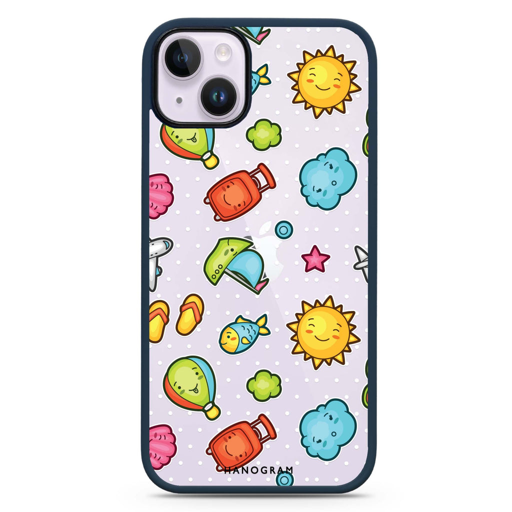 Animagic Adorables iPhone 15 Plus Impact Guard Bumper Case