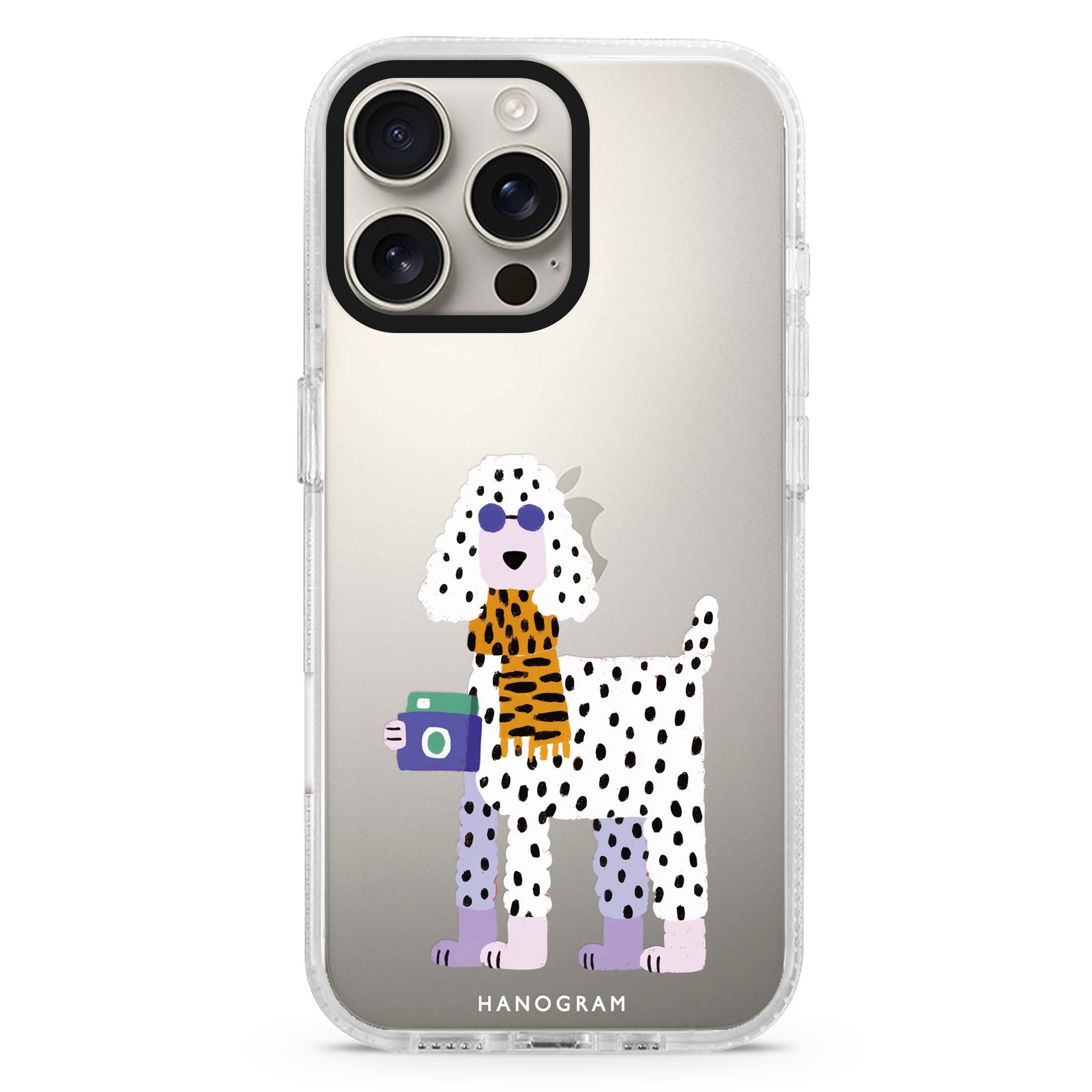 Tiger & Floral iPhone 15 Pro Max Ultra Clear Case