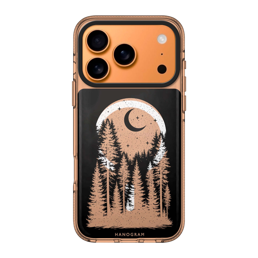 The Moonlit Pine Arch iPhone 17 Pro Max Ultra Clear Case - Image 1