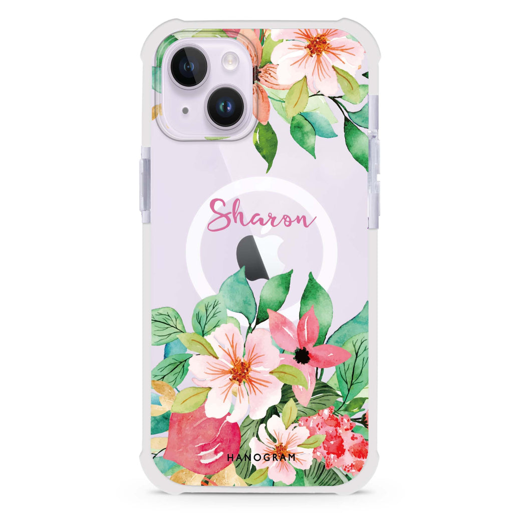 Floral Life iPhone 15 Plus MagSafe Compatible Ultra Shockproof Case
