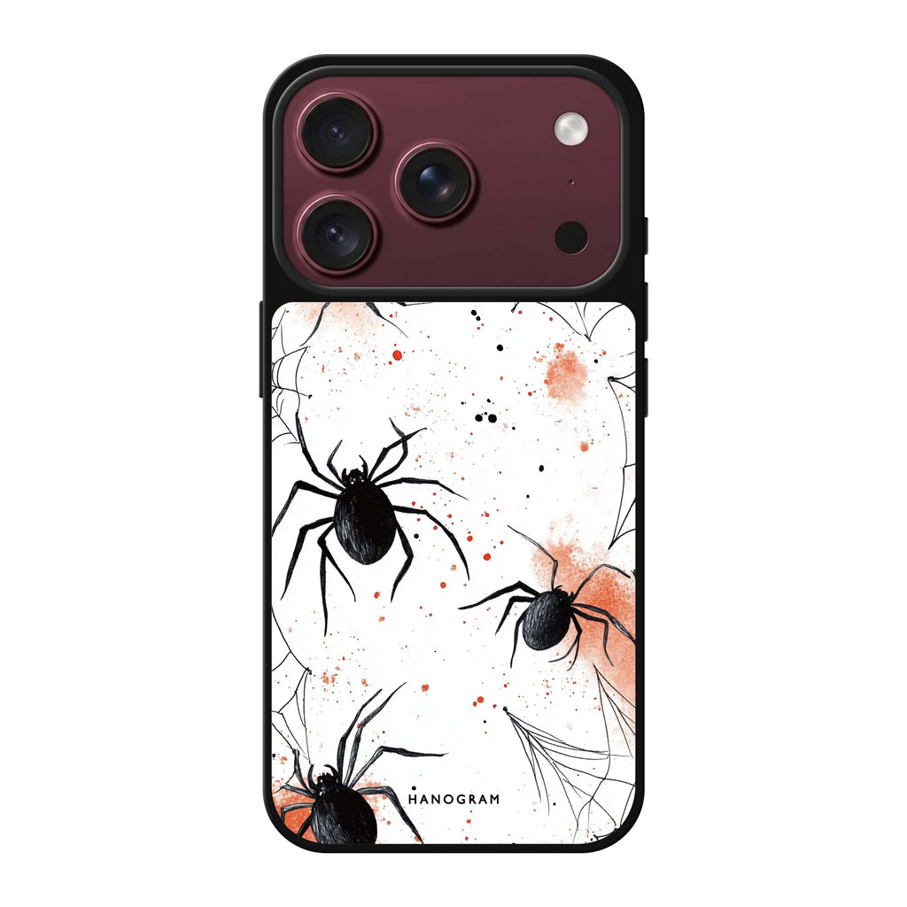 Web of Whimsy halloween spooky iPhone 18 Pro Max mirror case