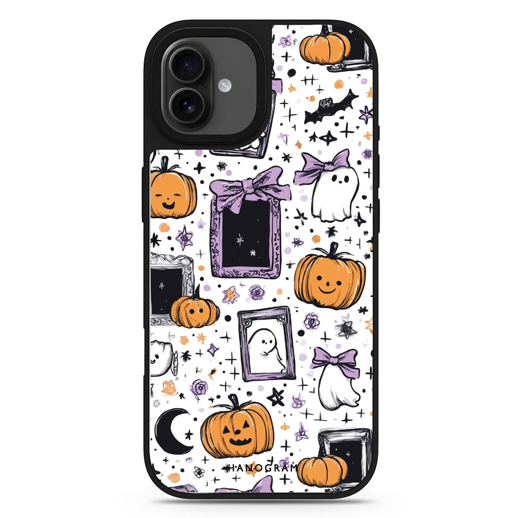 Haunted Gallery halloween design iPhone 17 mirror case