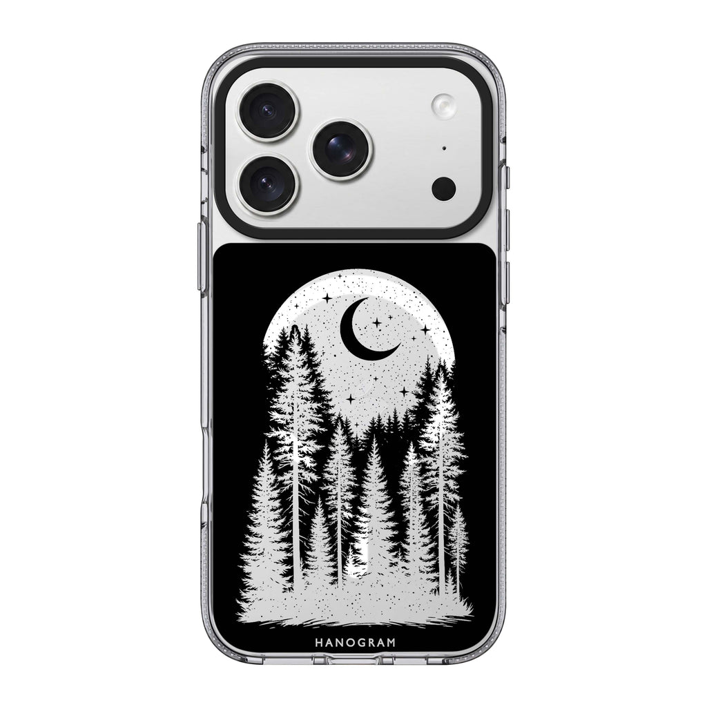 The Moonlit Pine Arch iPhone 18 Pro Max Ultra Clear Case - Image 1