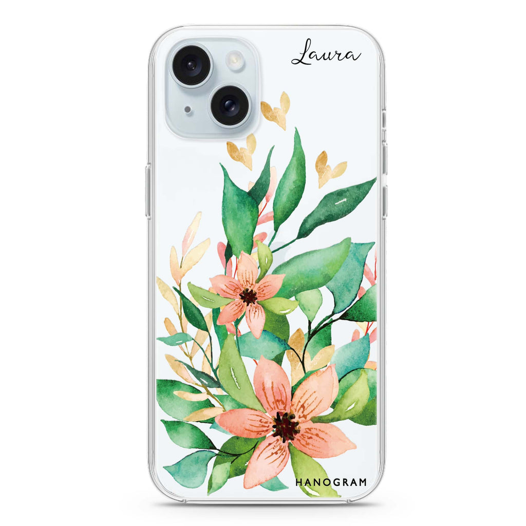 Floral Bloom iPhone Ultra Clear Case