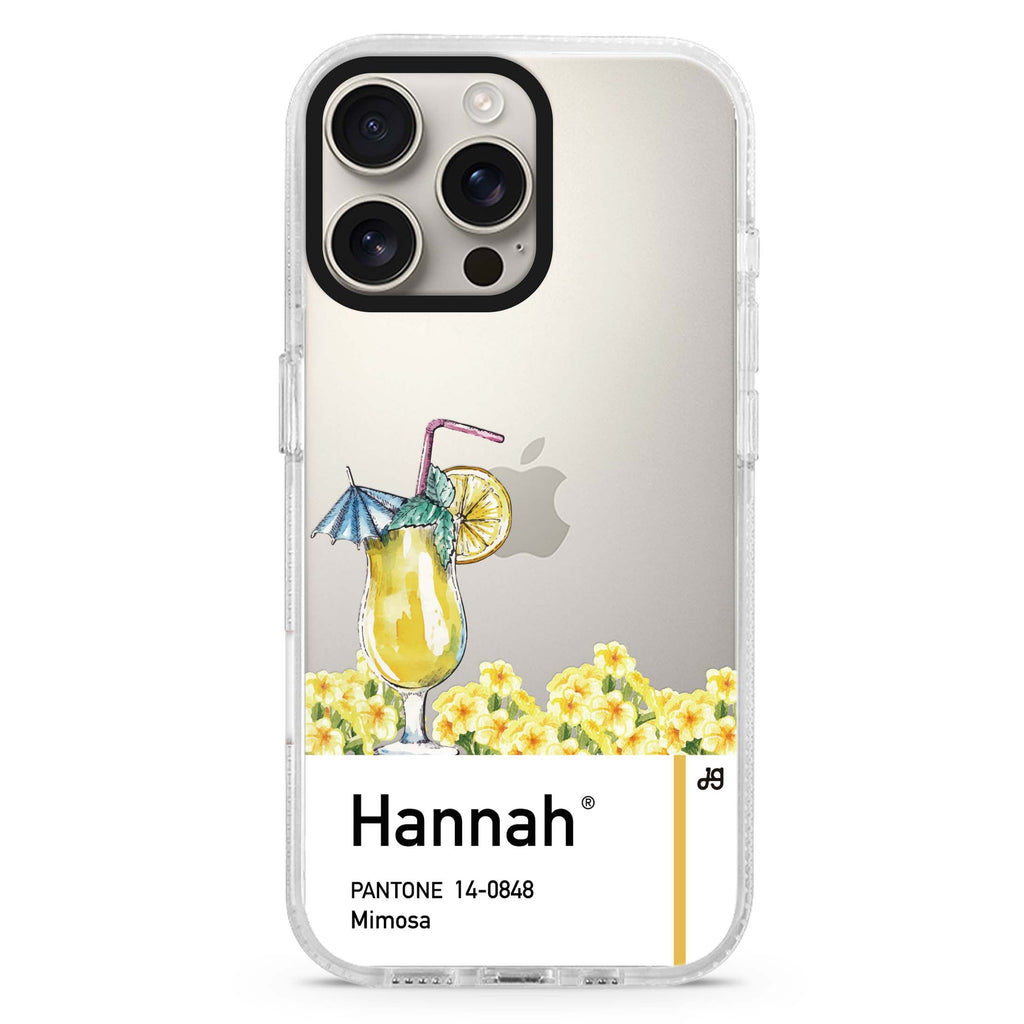#14-0848 Mimosa I iPhone 16 Pro & 16 Pro Max Case - Personalized and Stylish Protection
