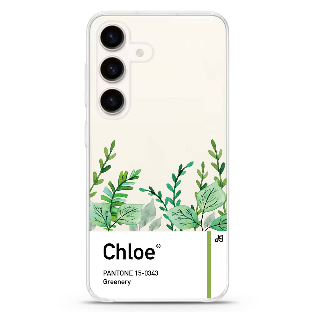 #15-0343 Greenery I Samsung Galaxy Ultra Clear Case