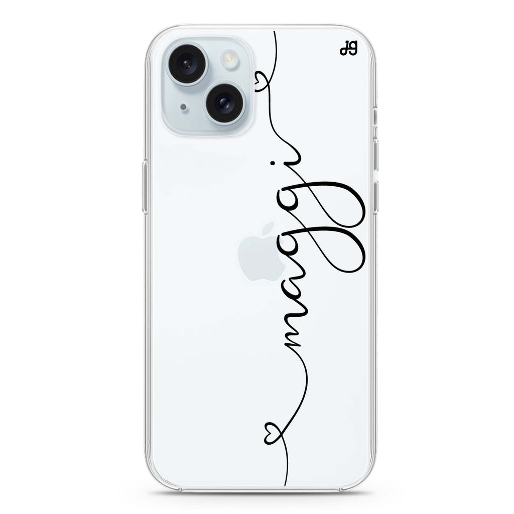 Loving Heart I iPhone 15 plus Ultra Clear Case