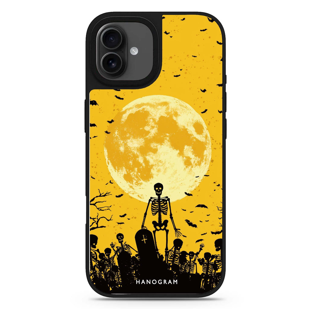 Rattle & Revel halloween design iPhone 17 mirror case