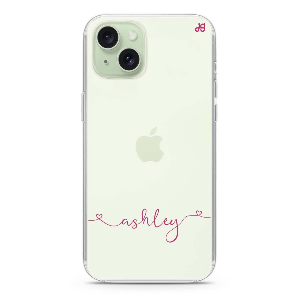 Loving Heart II iPhone 15 plus Ultra Clear Case
