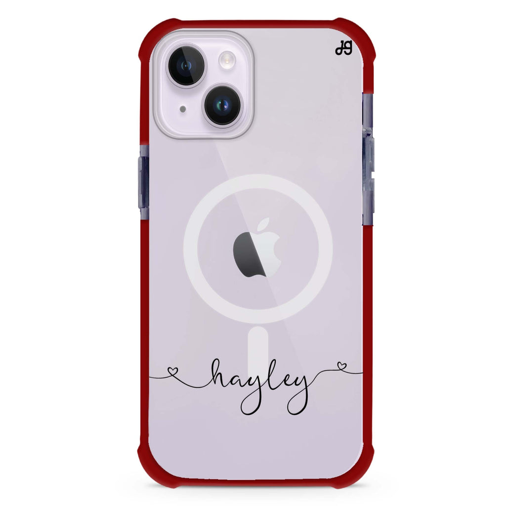 Loving Heart II iPhone 15 Plus MagSafe Compatible Ultra Shockproof Case
