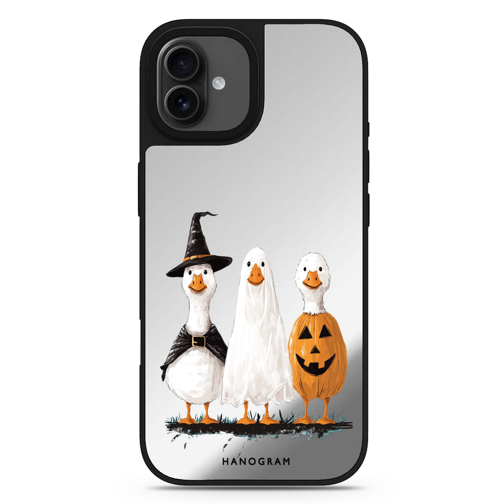 Goosey Ghouls halloween design iPhone 17 mirror case