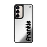 Custom name Haunted Name Glow Samsung Galaxy mirror case front view