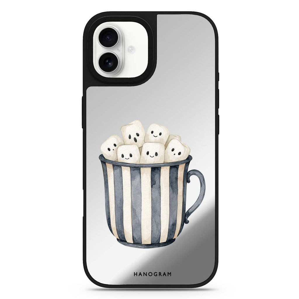 Marshmallow Mug Mates iPhone 17 Mirror Case - View 1