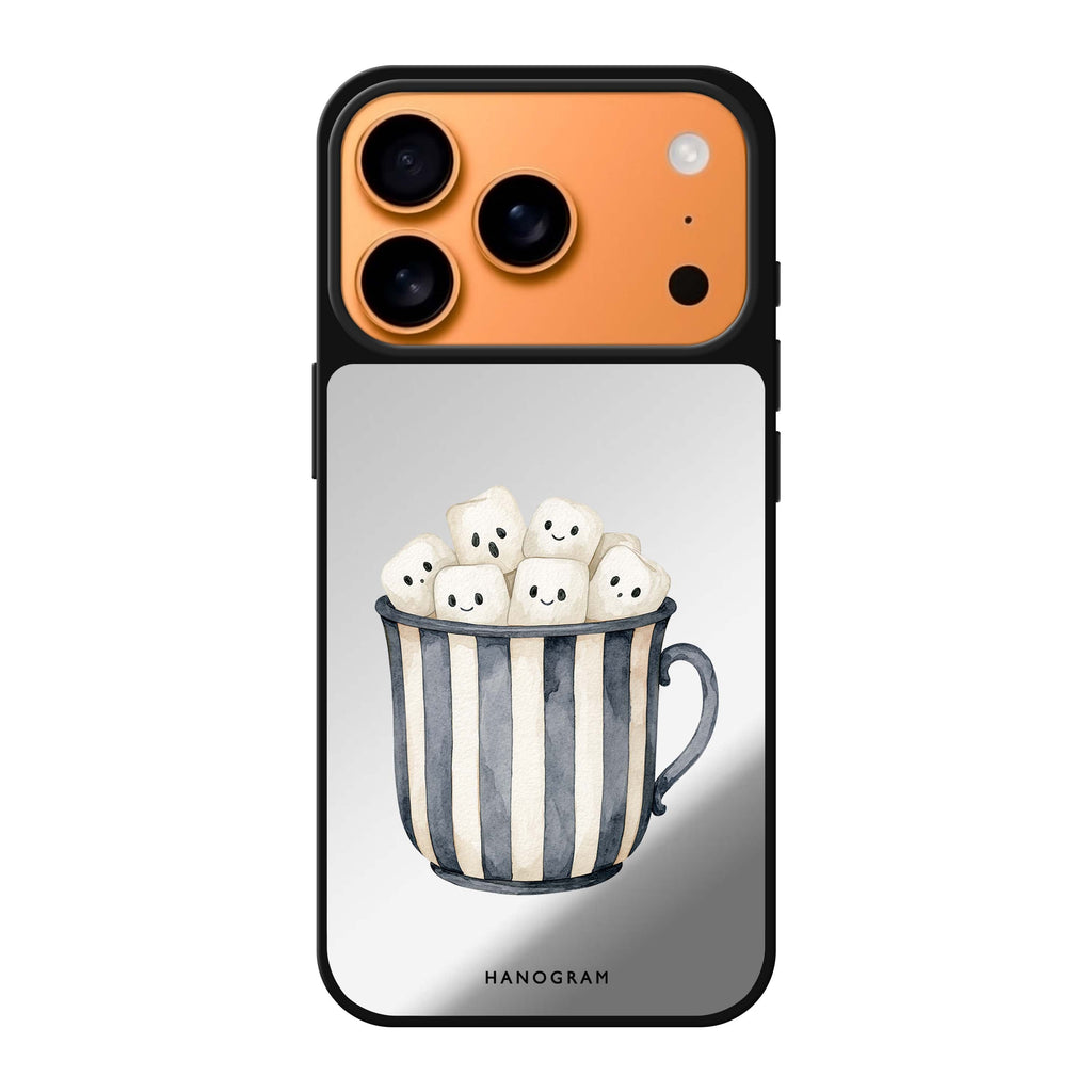 Marshmallow Mug Mates iPhone 17 Pro Max Mirror Case - design view 1