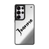 Custom Spooky Custom Charm Samsung Galaxy S25 S24 S23 Ultra mirror case, front view