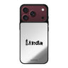 Pumpkin Glow Personal personalized name halloween pumpkin sparkle iPhone 18 Pro Max mirror case