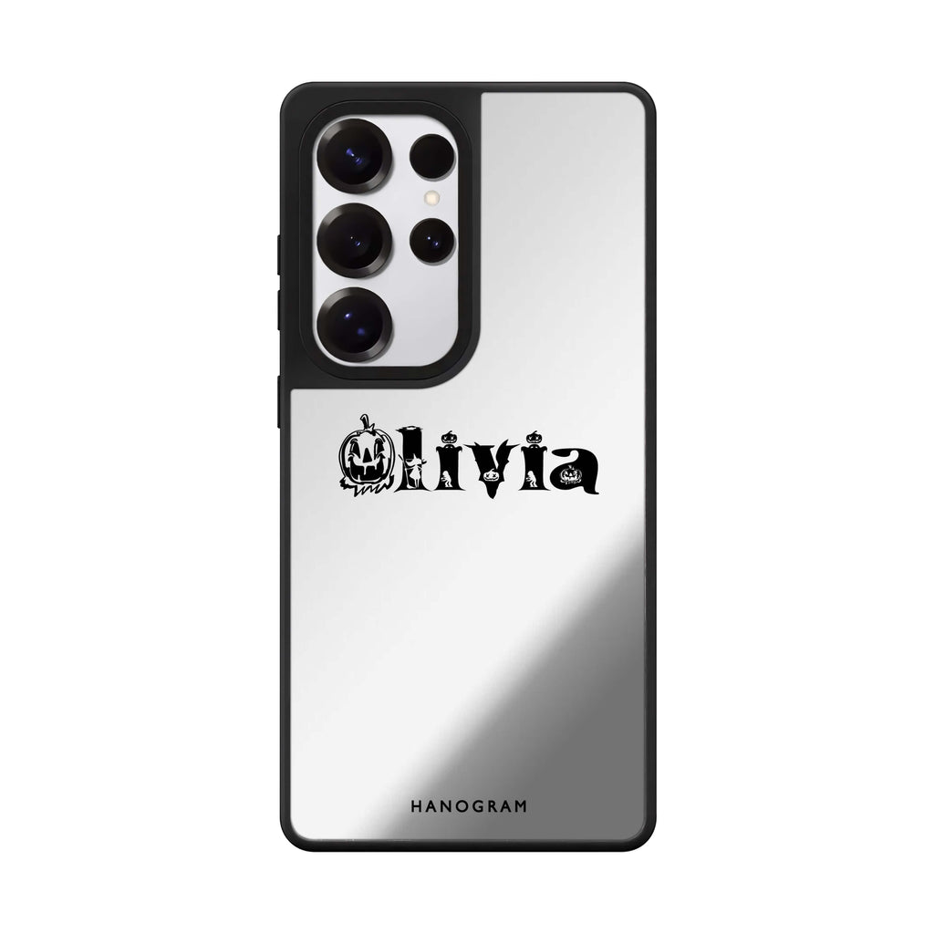 Pumpkin Glow Personal Mirror Case