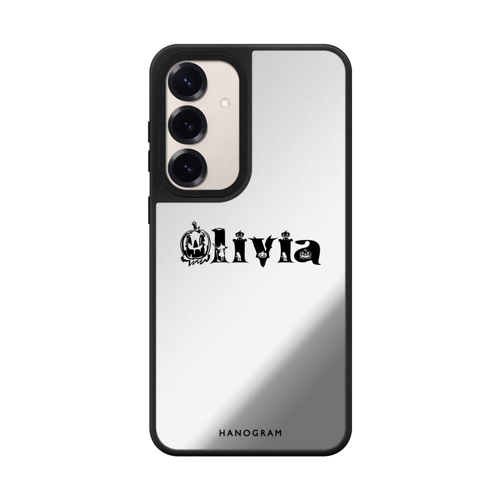 Pumpkin Glow Personal Mirror Case