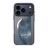 Classic Blue II personalized name blue graphic vintage iPhone 17 Pro Max ultra clear case